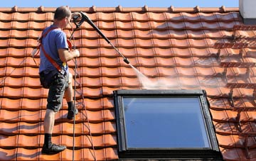 roof cleaning Aberbechan, Powys
